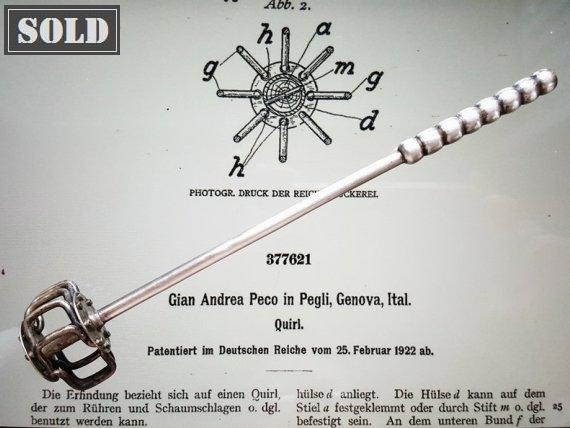 692942349 Quirl 1923 Patent German SOLD